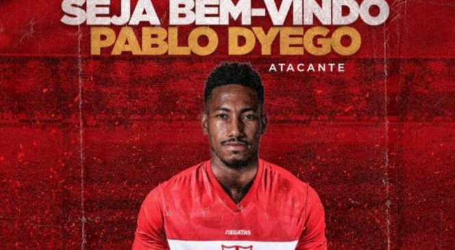 CRB oficializa a chegada de ex-atacante do Fluminense