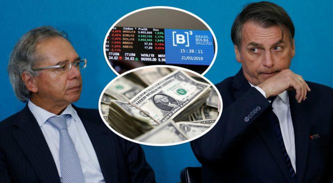 Para Guedes, crise política é a razão do dólar não baixar é Bolsa Família de R$ 300 é prioridade
