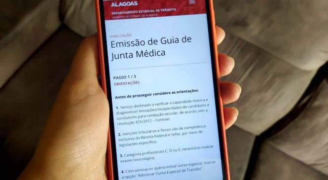 Serviços da Junta Médica são feitos remotamente em Maceió