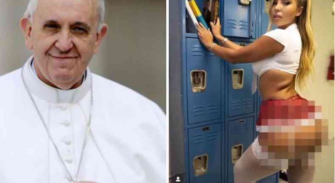 Curtida no instagram do Papa de modelo brasileira seminua é investigada