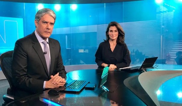 Bonner e Renata são intimados pela Polícia do Rio por noticiarem caso Queiroz