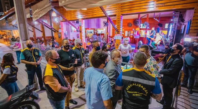 Prefeitura de Maceió realiza neste fim de semana blitz em bares e restaurantes