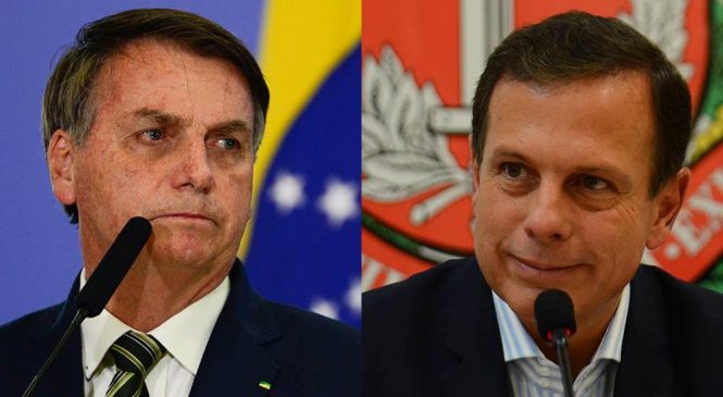 Dória diz que Bolsonaro gosta do cheiro da morte e do dinheiro das rachadinhas