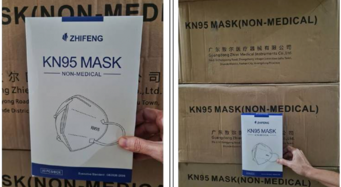 Anvisa: Saúde distribuiu máscaras KN95 chinesas impróprias para profissionais