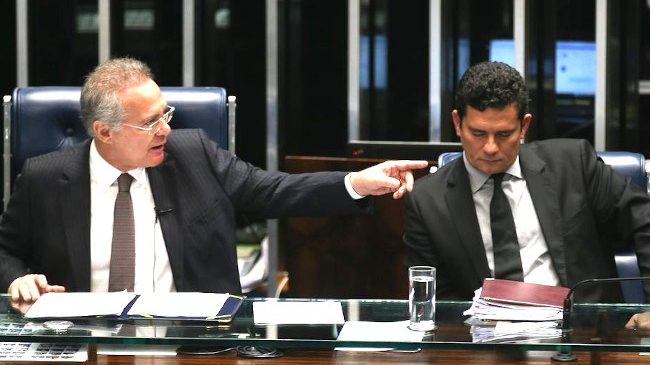 Renan Calheiros quer julgamento de Moro após Lula ser inocentado no STF