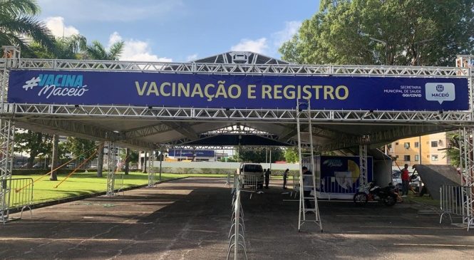 Prefeitura de Maceió faz pausa nas vacinações nesta segunda-feira