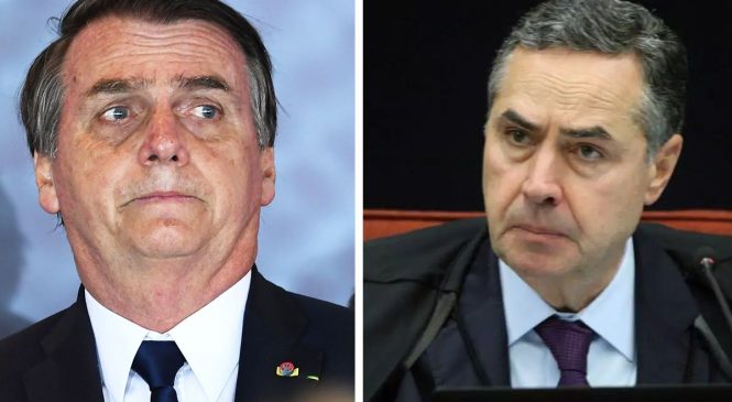 Ministro Barroso pede provas a Bolsonaro de fraude eleitoral e ele diz que tem ‘convicção’