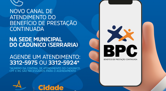 Beneficiários do BPC de Maceió têm novo canal de atendimento
