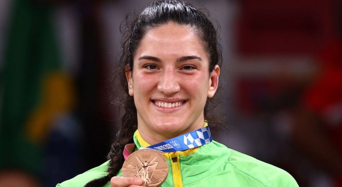 Mayra Aguiar conquista o bronze no judô das Olimpíadas