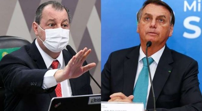 Bolsonaro diz que ‘caga para CPI’ e Aziz responde: só não faça isso com o povo