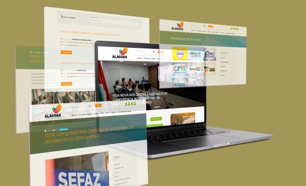 Portal institucional do governo de Alagoas ganha novo visual e mais conteúdo multimídia