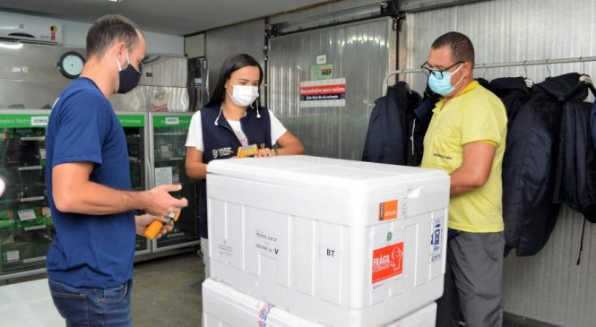 Alagoas inicia distribuição de 40.214 doses de vacina