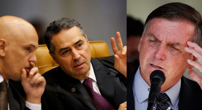 Bolsonaro vai invadir Senado com ministros para pedir impeachment de Barroso e Moraes