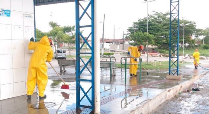 Prefeitura já higienizou mais de 90 áreas públicas em Maceió