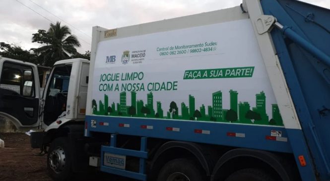 Prefeitura de Maceió rescinde contrato com empresa de coleta de lixo