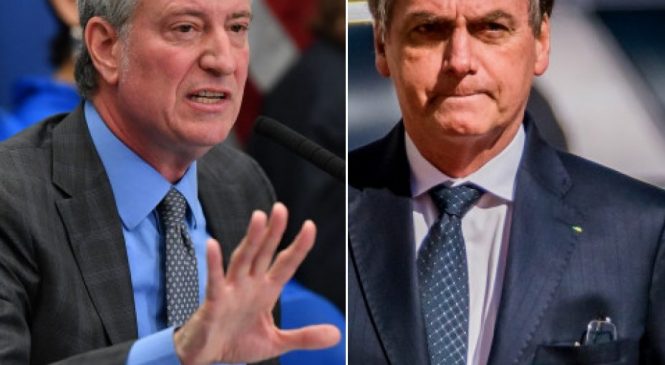 Prefeito de NY dá a dica: não seja um Jair Bolsonaro