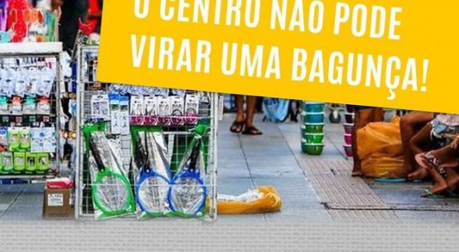 Associação Comercial lança campanha online por ordem no Centro de Maceió