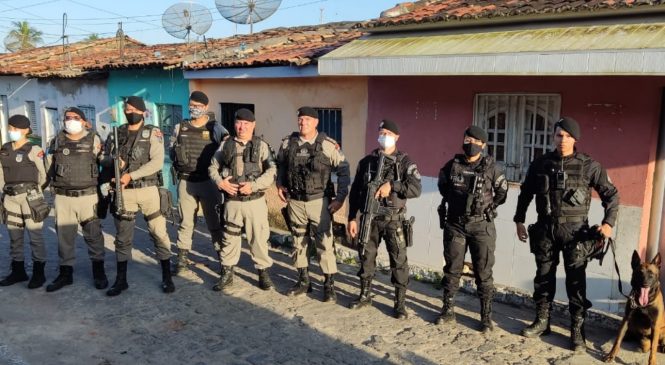 Operação desarticula grupos criminosos que atuam no tráfico de drogas e homicídios em Arapiraca