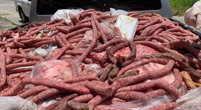Vigilância Sanitária apreende mais 1.550 kg de alimentos impróprios para consumo em Maceió