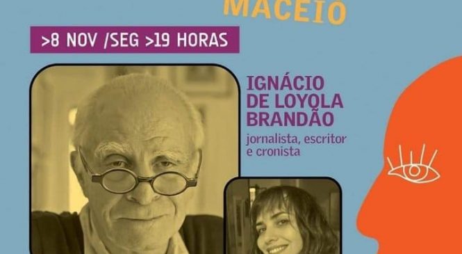 Diálogos Contemporâneos com Ignácio Loyola Brandão nesta segunda, no Teatro Deodoro