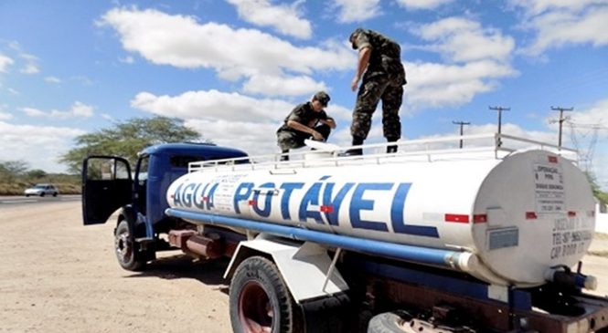 Operação Pipa tem retorno autorizado em 15 municípios Defesa Civil