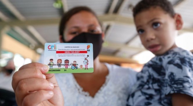 Cartão CRIA alcança a marca de 100 mil famílias em Alagoas