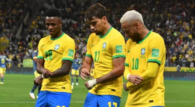 Brasil vence Colômbia e se classifica para Copa do Catar