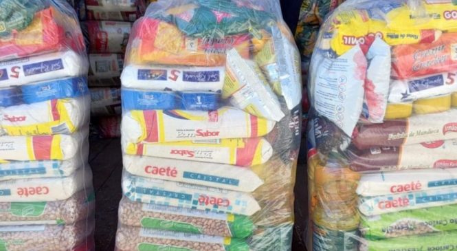 Entrega de cestas básicas no Benedito Bentes começa na segunda-feira