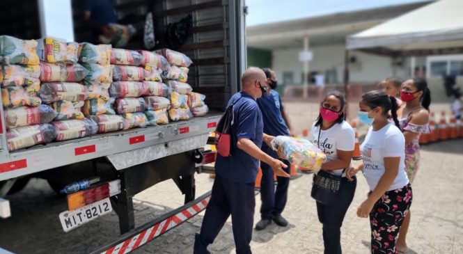 Assistência Social de Maceió encerra na terça (8) entrega de cestas básicas