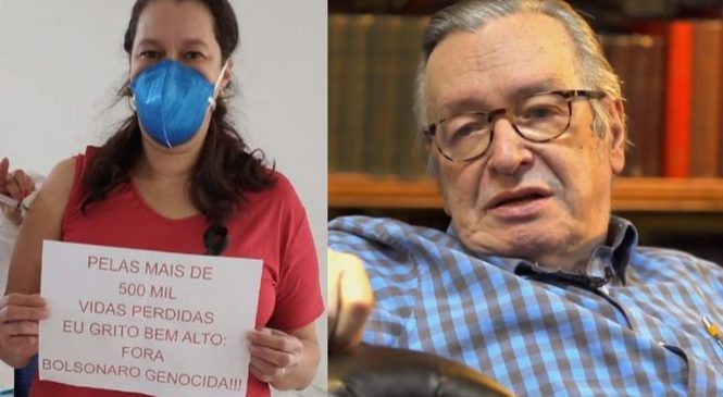 Filha de Olavo de Carvalho diz que herança vai ser doada pra campanha de Lula no PT