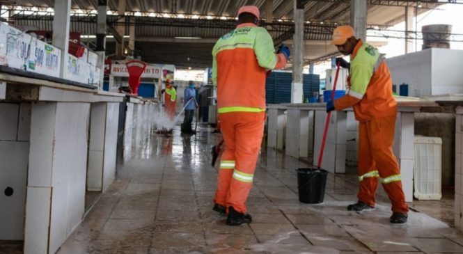 Mercado do Jacintinho fecha para serviços de limpeza e desinfecção