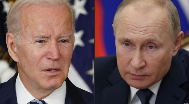 Biden impõe sanção trilionária contra a Rússia e diz que Putin “escolheu guerra”