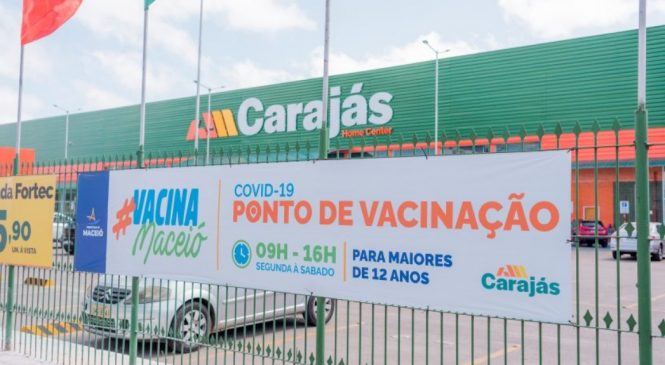 Saúde tem novo ponto de vacinação contra Covid-19 na parte alta de Maceió