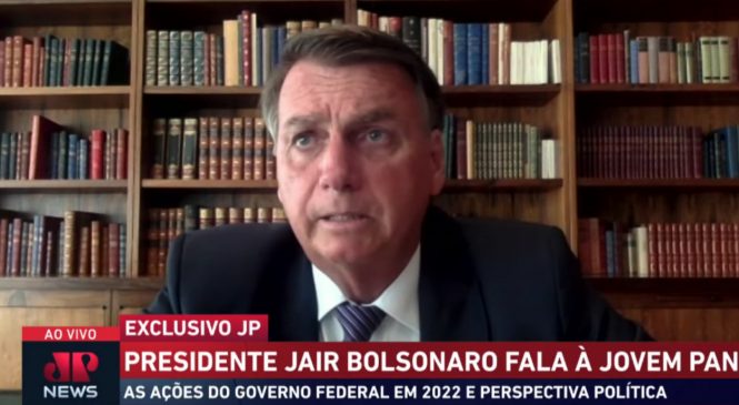 Entrevista de Bolsonaro derruba e até zera audiência da Jovem Pan