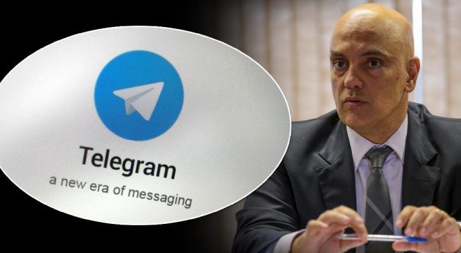 Moraes determina bloqueio do Telegram em todo o Brasil