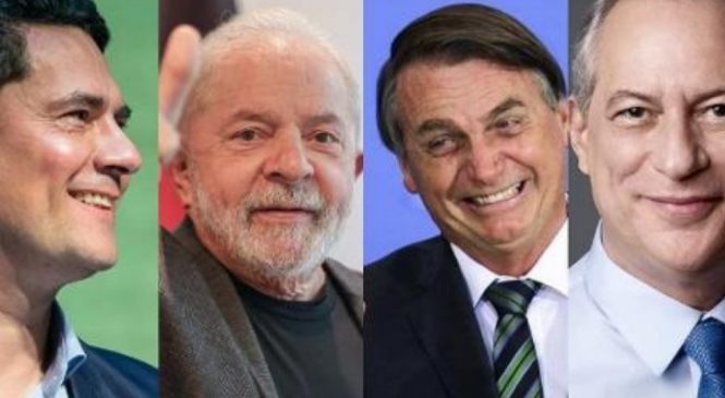 Genial/Quaest aponta Lula com 44%, Bolsonaro 26% e Ciro empatado com Moro