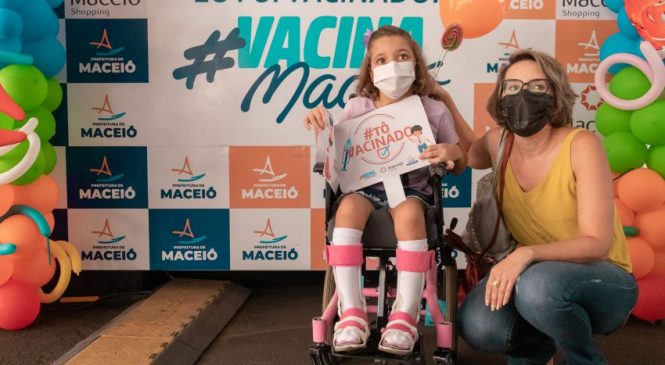 Maratona consegue elevar em 170% o número de crianças vacinadas em Maceió
