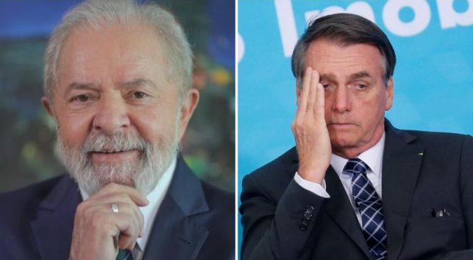 Lula tem 44% das intenções de voto; Bolsonaro, 33% na pesquisa Exame-Ideia