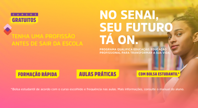 Senai e Governo de Alagoas garantem qualificação e bolsa para alunos
