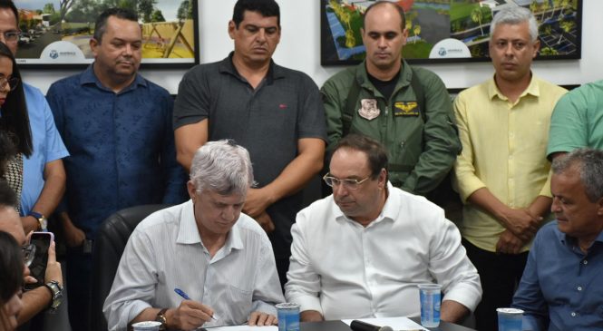 Assinada ordem de serviço para recuperação do Aeroporto de Arapiraca