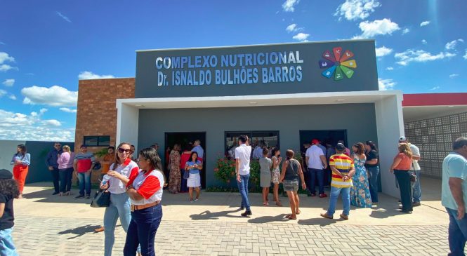 Complexo Nutricional é inaugurado em Santana do Ipanema