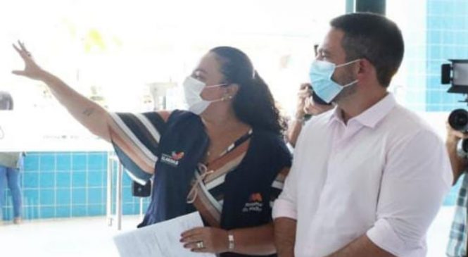 Paulo Dantas visita Hospital da Mulher e assume compromisso com profissionais de saúde