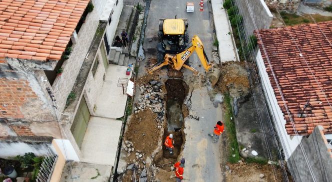 Prefeitura de Maceió inicia obras de recuperação de drenagem no Jacintinho