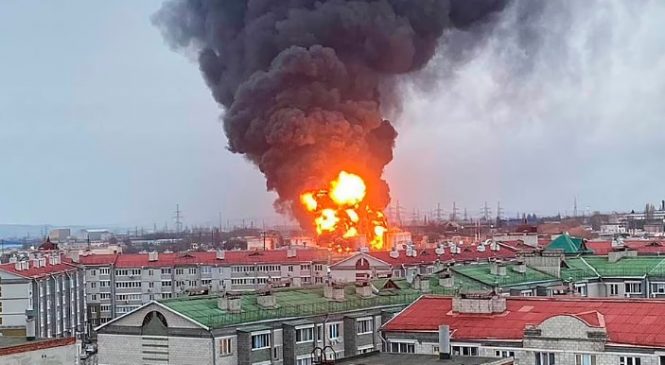 Rússia diz que depósito de petróleo em seu país foi bombardeado por helicópteros da Ucrânia