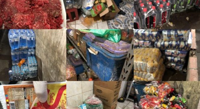 Vigilância Sanitária apreende mais 1.100 kg de produtos impróprios para consumo