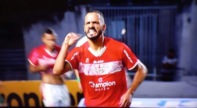 CRB conquista primeira vitória na série B com direito a golaço de Anselmo Ramon