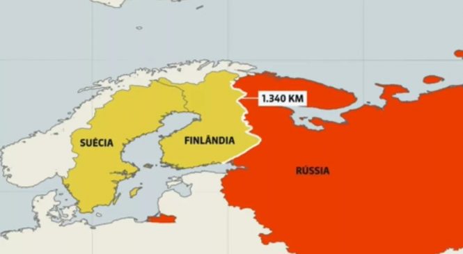 Suécia decide entrar na Otan, após entrada da Finlândia, pra não ficar sozinha