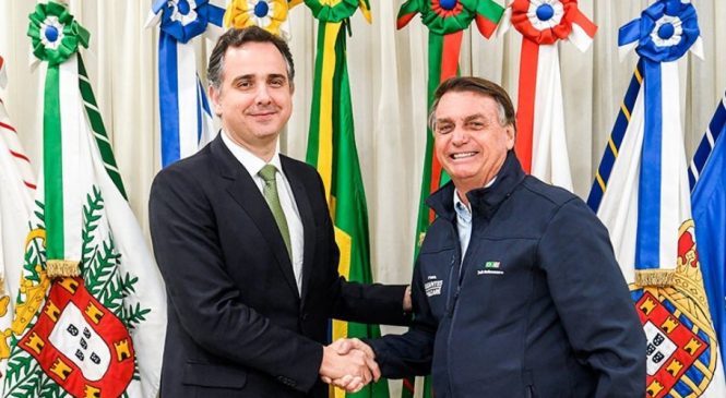 Rodrigo Pacheco assume Presidência da República enquanto Bolsonaro viaja aos EUA