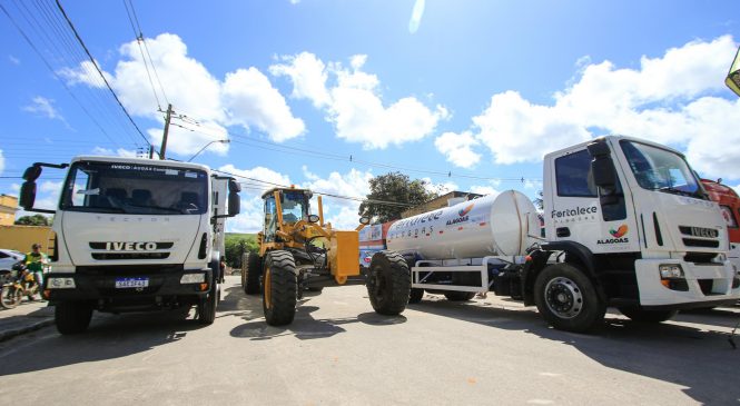 Governo de Alagoas entrega equipamentos e anuncia investimentos em Colônia