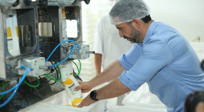 Governo reinaugura fábrica de leite que vai impulsionar a economia da Bacia Leiteira alagoana
